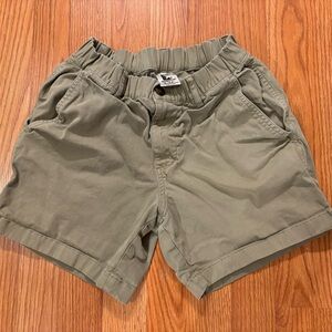 Bearbottom, size small 5.5 inch, army green shorts